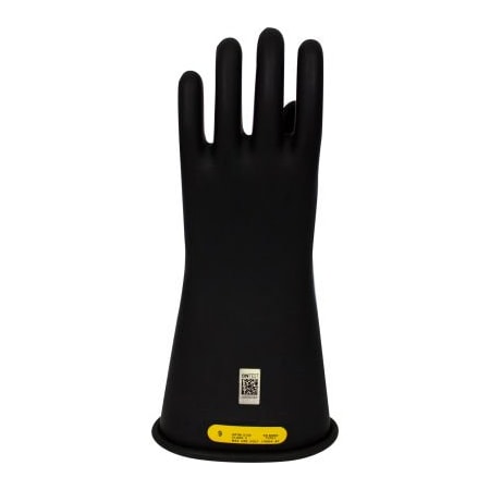 National Safety Apparel ArcGuard Class 2 Rubber Voltage Gloves, Black, Size 9, GC2B09
